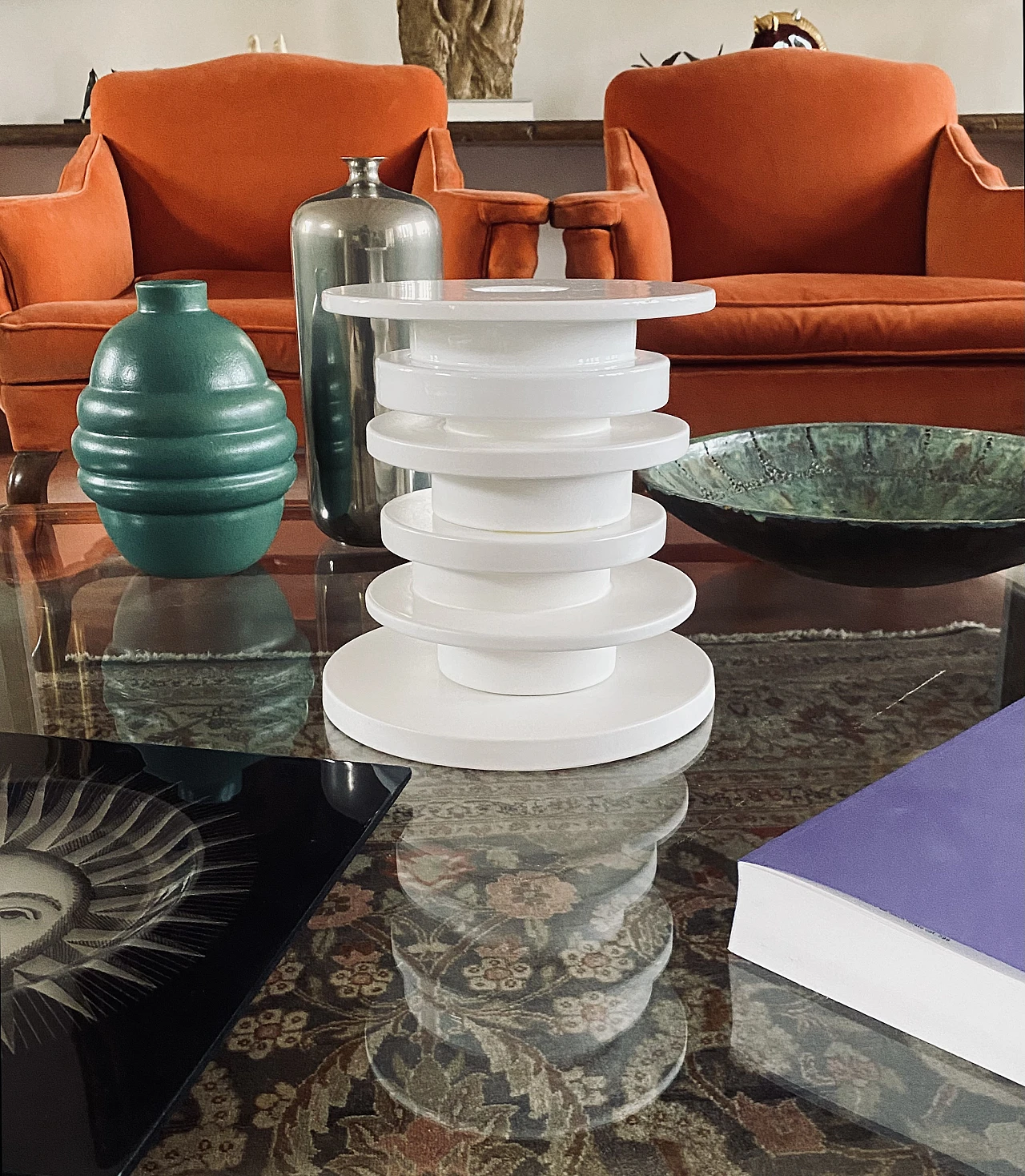 Ceramic flower vase by Kengo Kuma for Bitossi, 2021 9