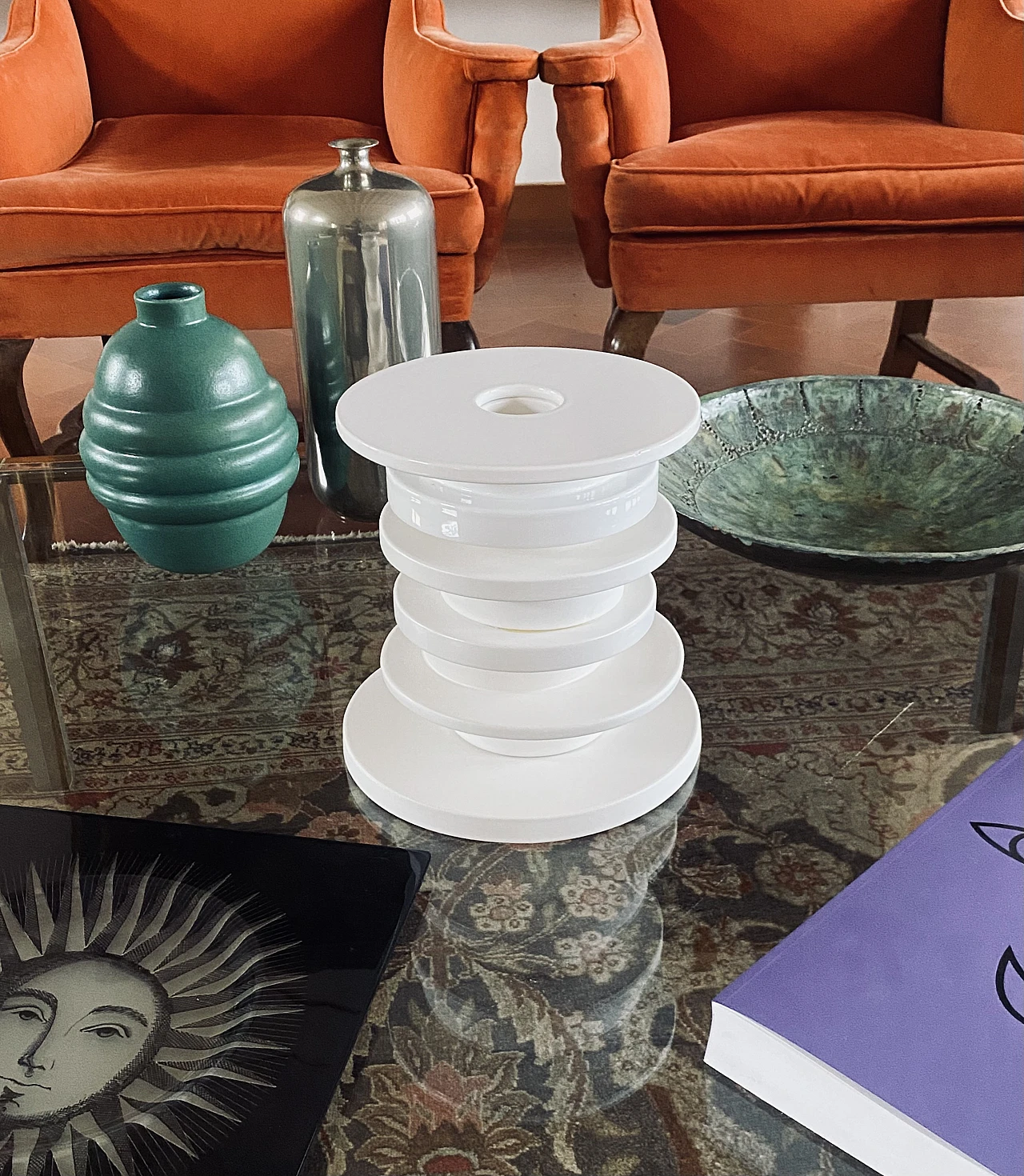 Ceramic flower vase by Kengo Kuma for Bitossi, 2021 10