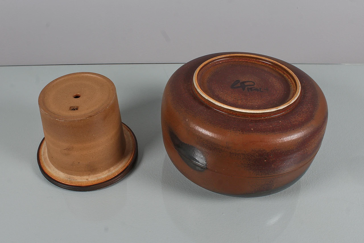 Centrotavola portavasi di F. Bucci per Laboratorio Pesaro, anni '70 10