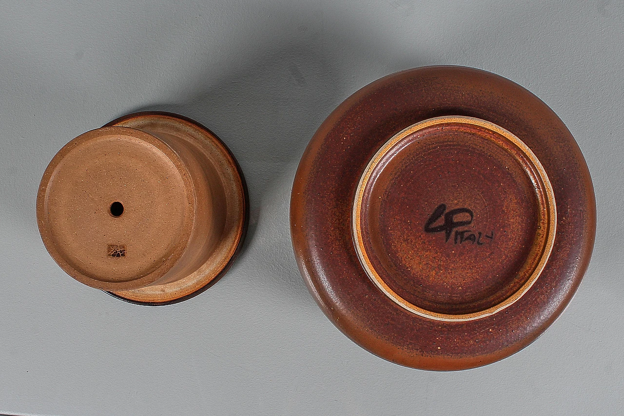 Centrotavola portavasi di F. Bucci per Laboratorio Pesaro, anni '70 13