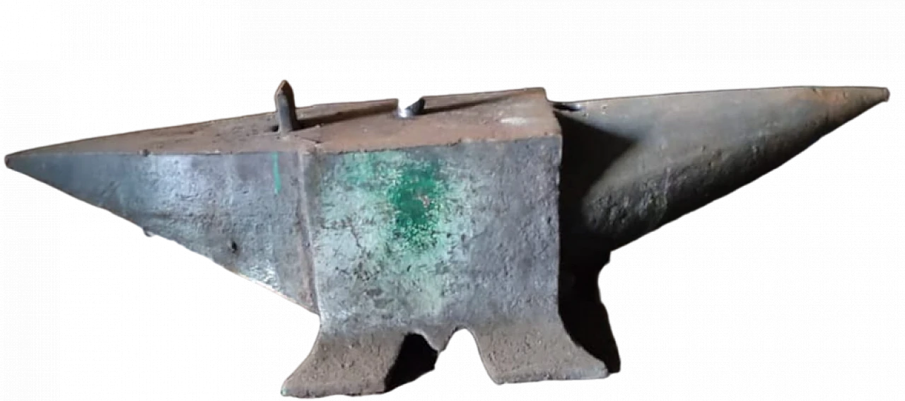 Incudine in ferro da fabbro, anni '50 9