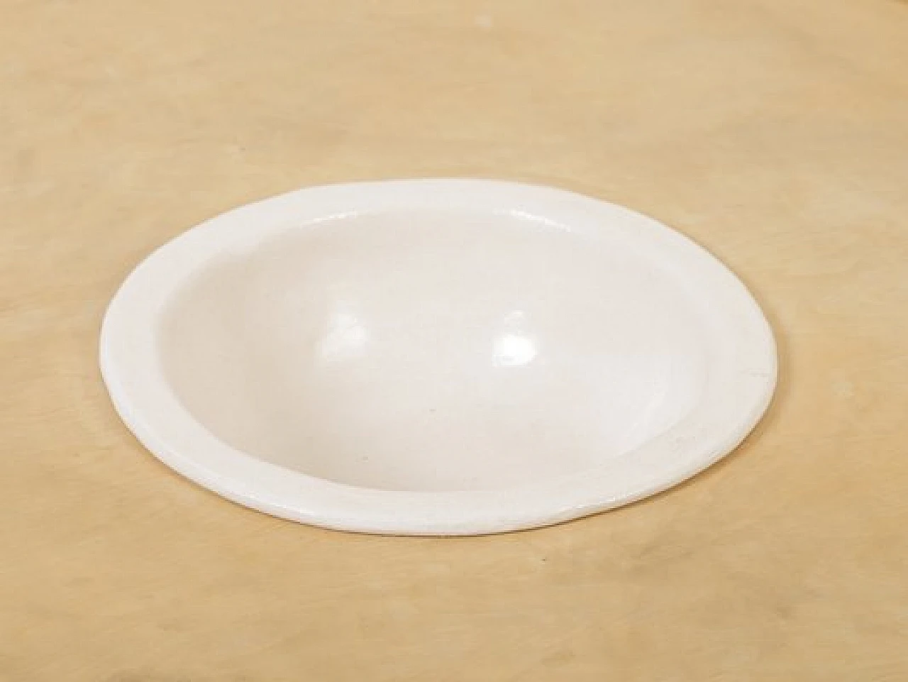 Tavolino in compensato di betulla con ripiano Albisola di Micotti 4