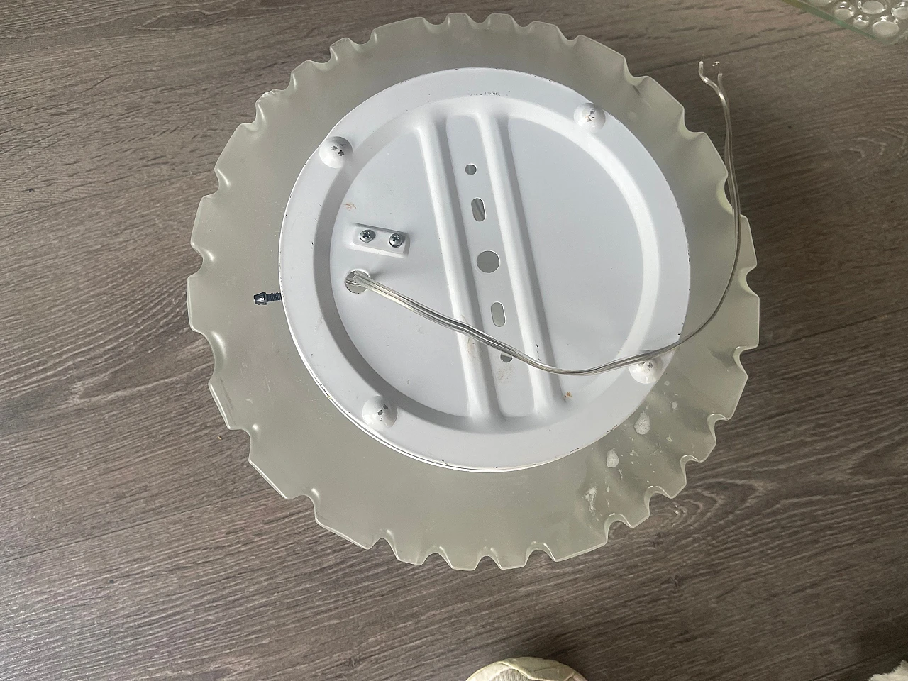 Pair of round Murano glass wall sconces by Staff, 1970s 6