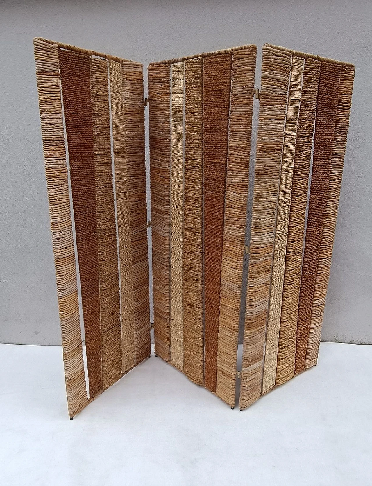 Three-panel screen by Audoux and Minet, 1950s 1