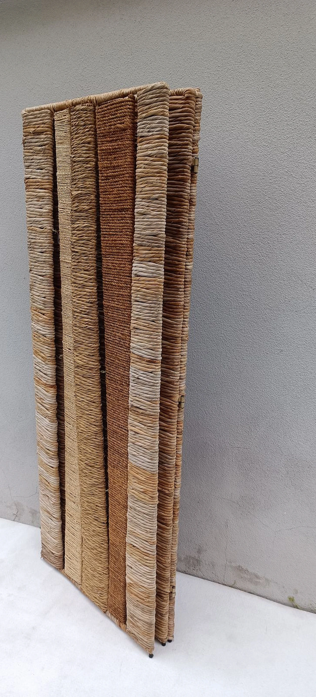 Three-panel screen by Audoux and Minet, 1950s 6