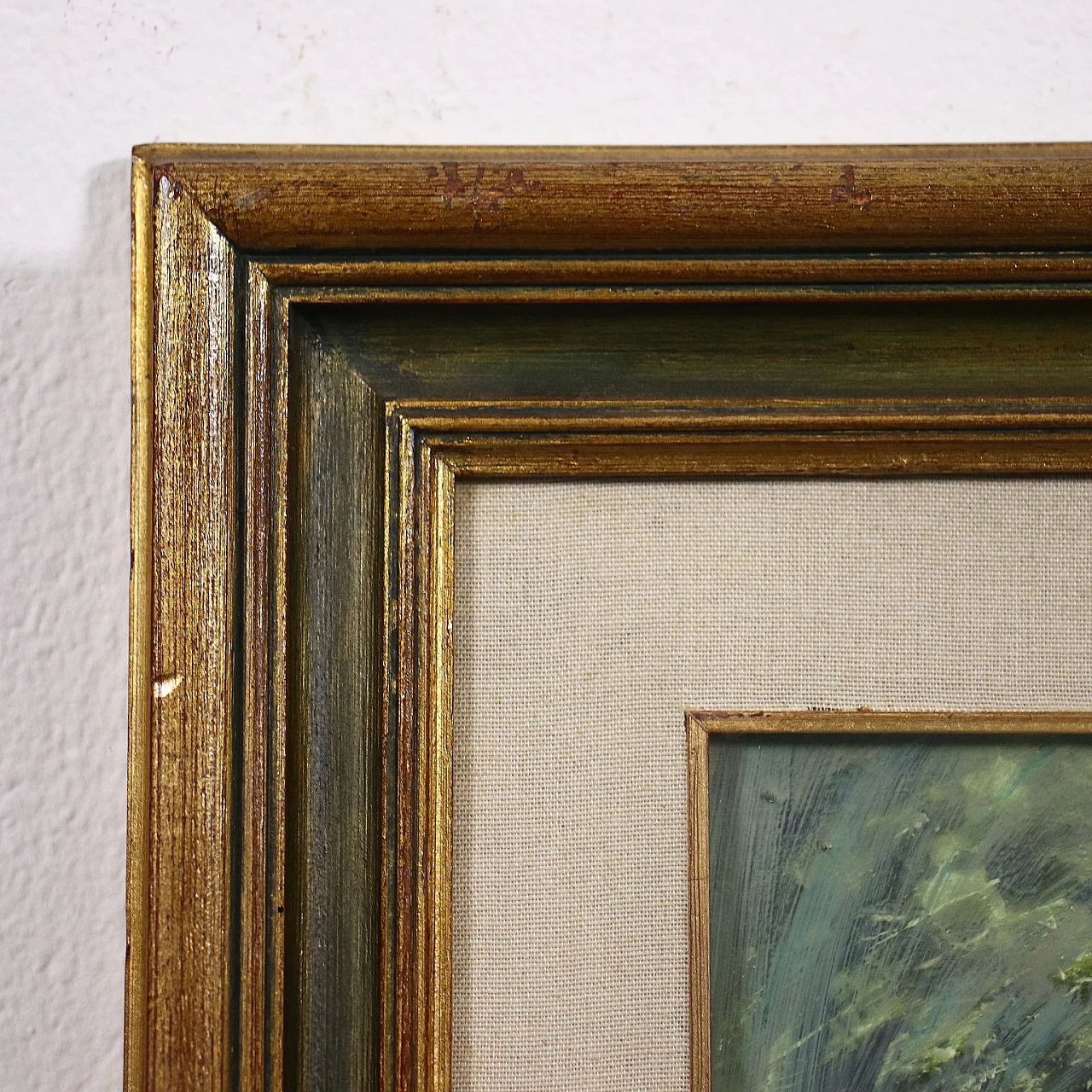 Carlo Jacono, male face, oil painting on canvas 8