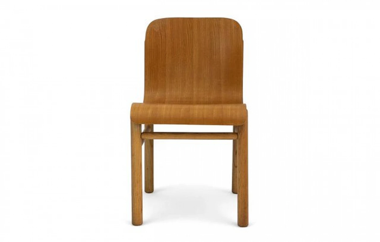 Sedia in legno curvato, anni '60 1