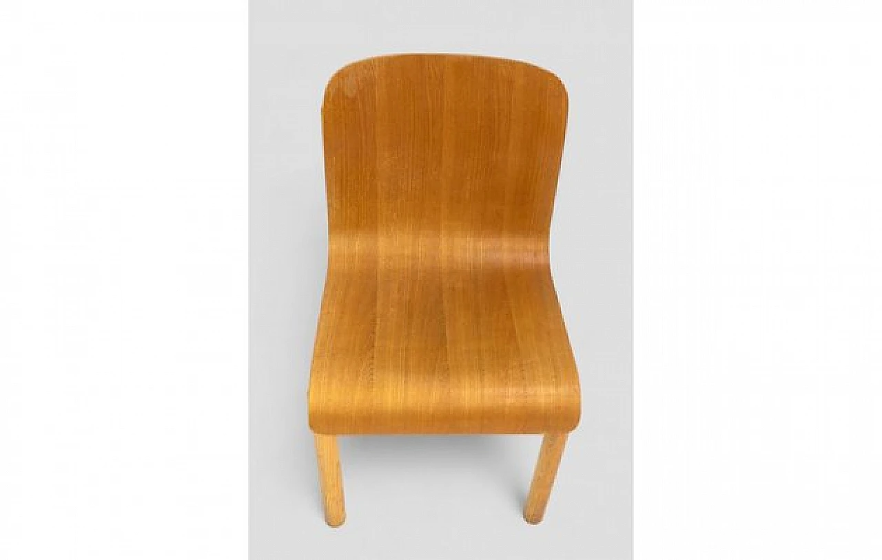 Sedia in legno curvato, anni '60 6