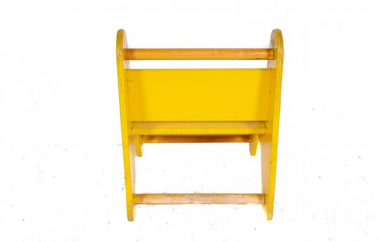3 Children's chairs in yellow wood, 2000s 3