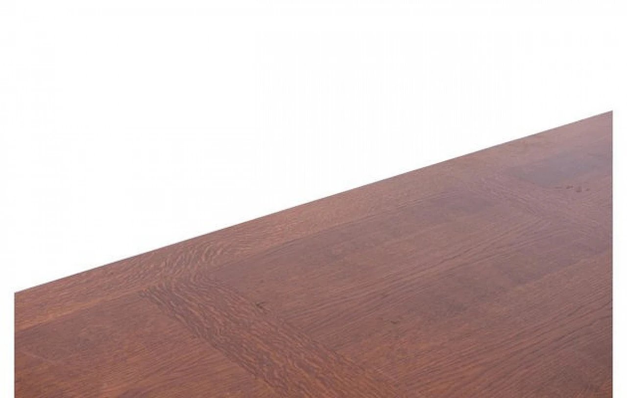 Tavolo grande in legno marrone, fine '900 6