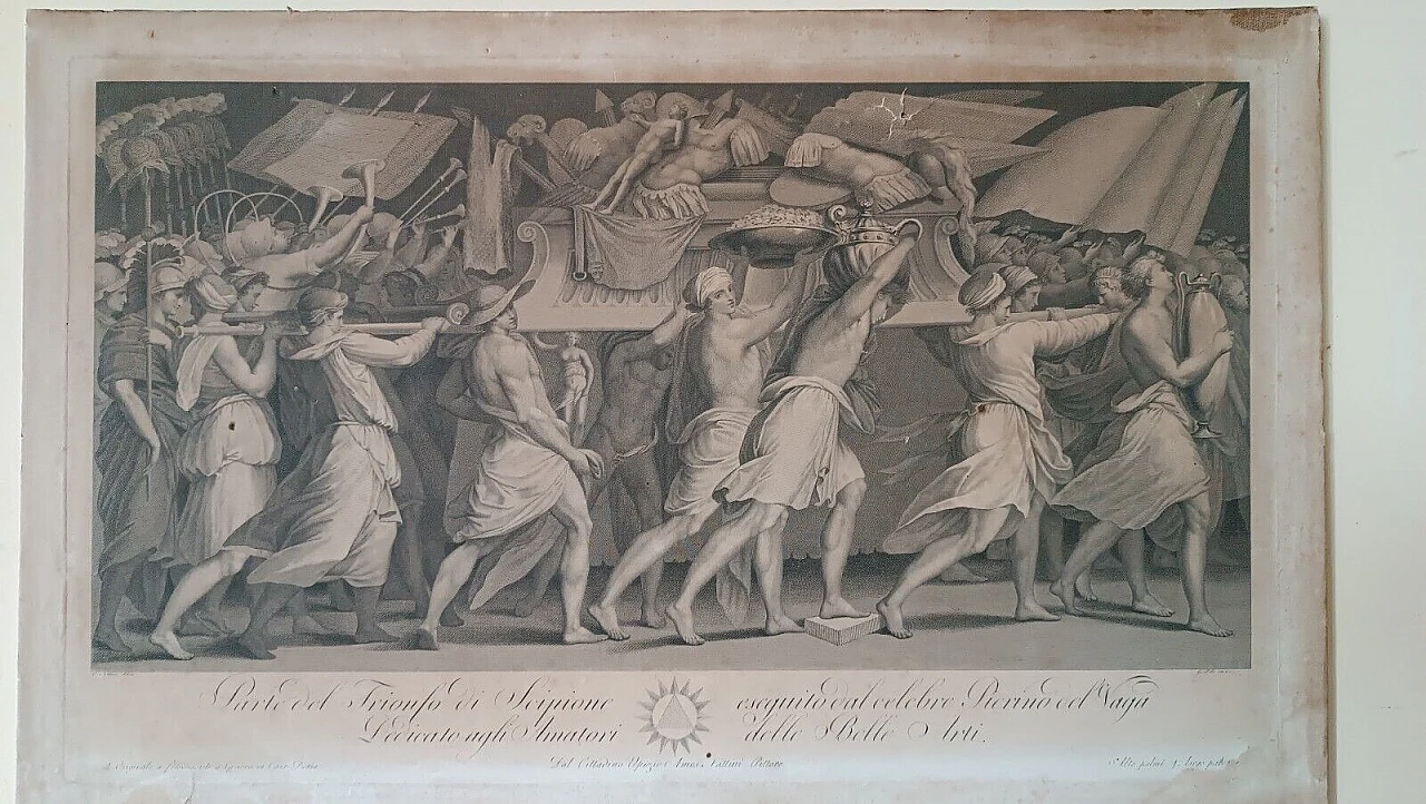 Longhi, Nattini e Perin del Vaga, Scipione, incisione, '800 3