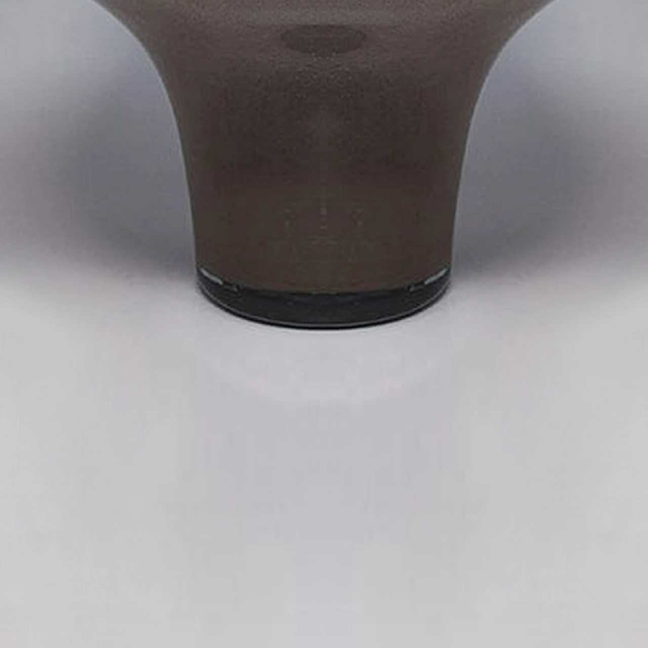 Beige Murano glass vase by Dogi, 1970s 6