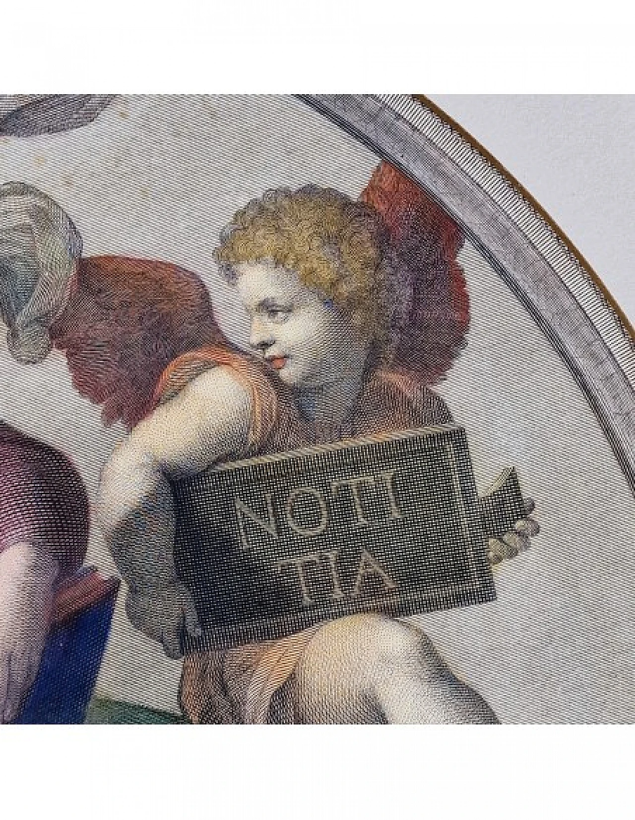 Marcucci - Ortis, Theology by Raphael, engraving, mid-19th century 8