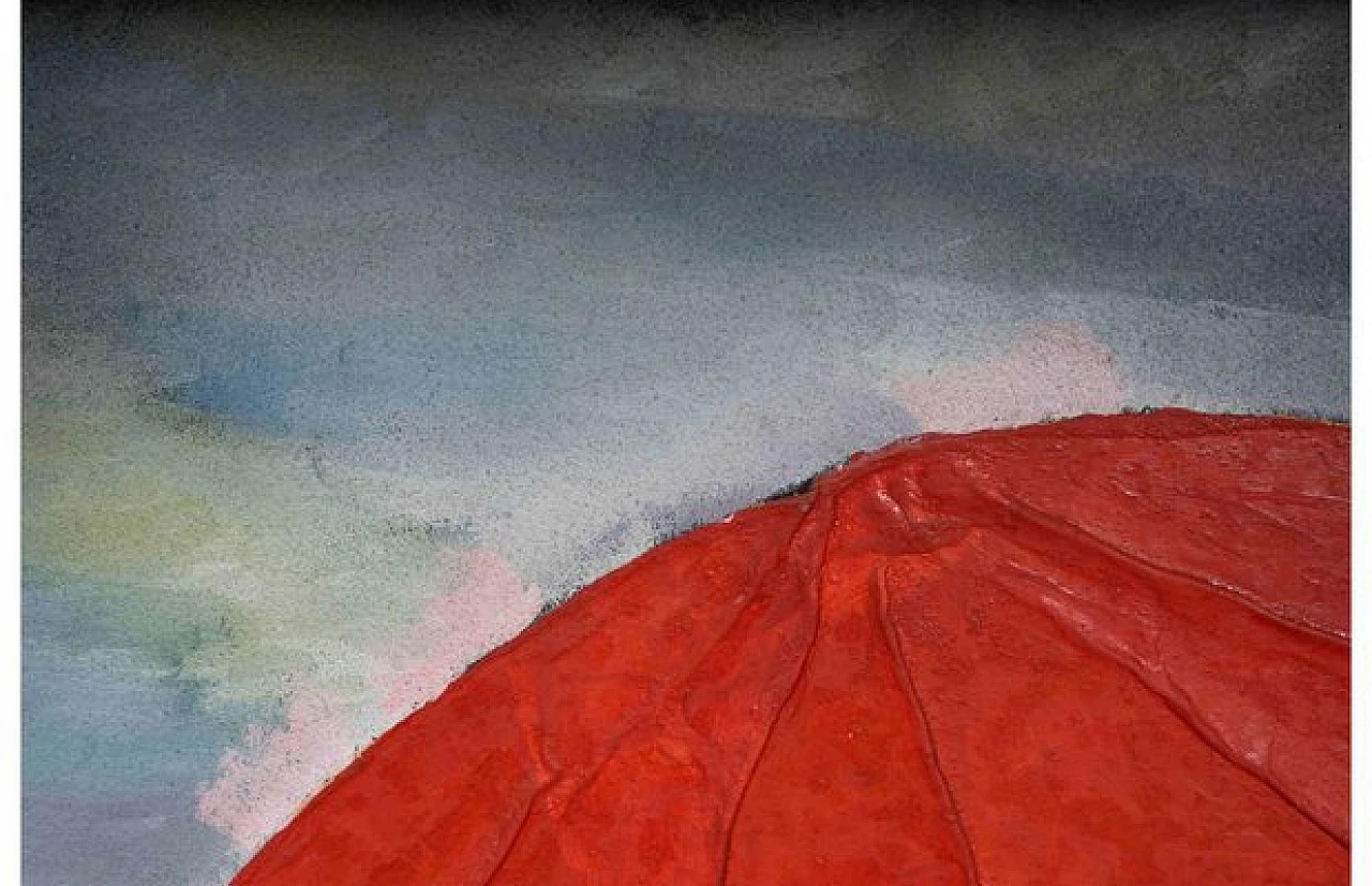 Spiaggia, olio su tela, anni '50 3