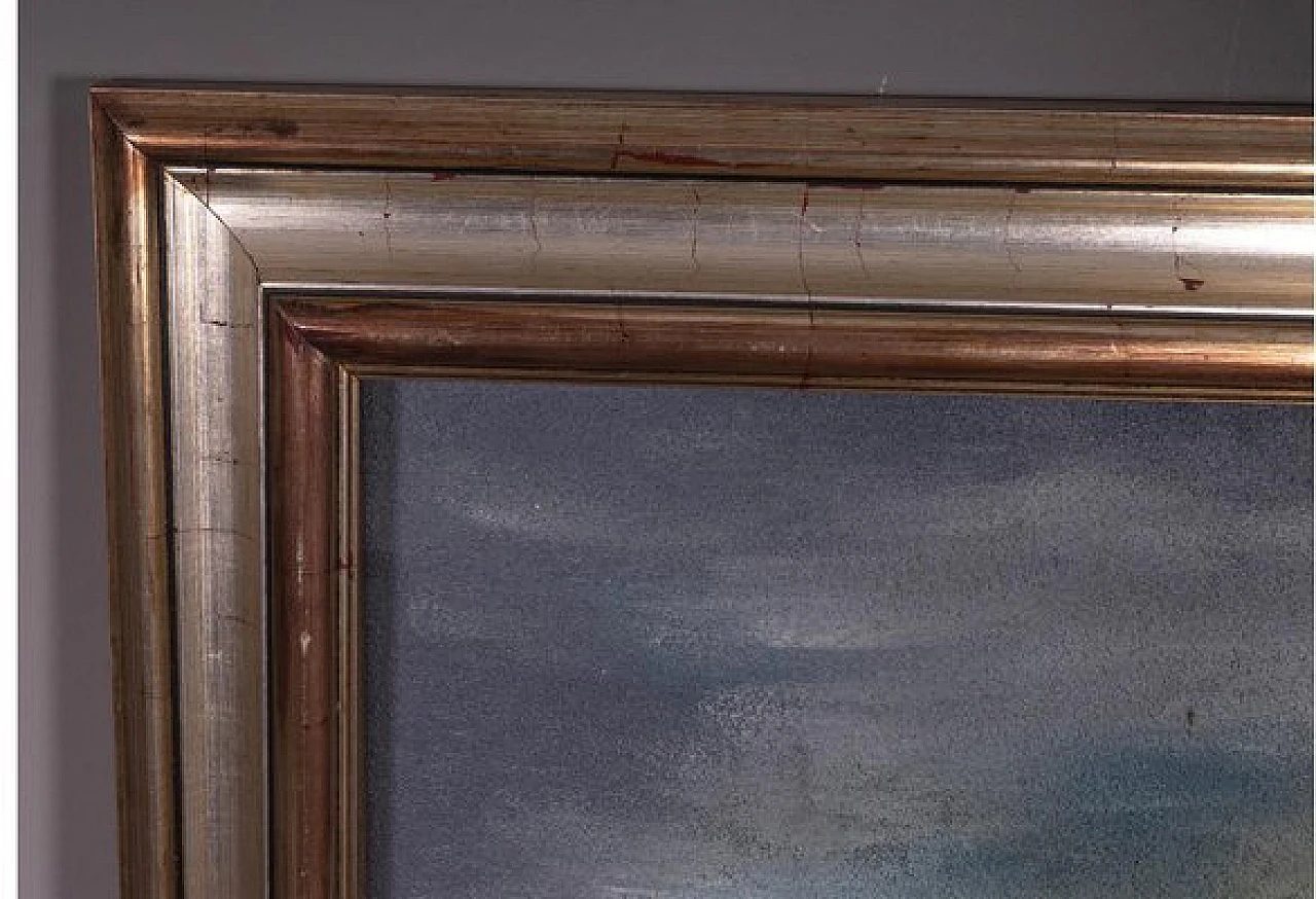 Spiaggia, olio su tela, anni '50 5