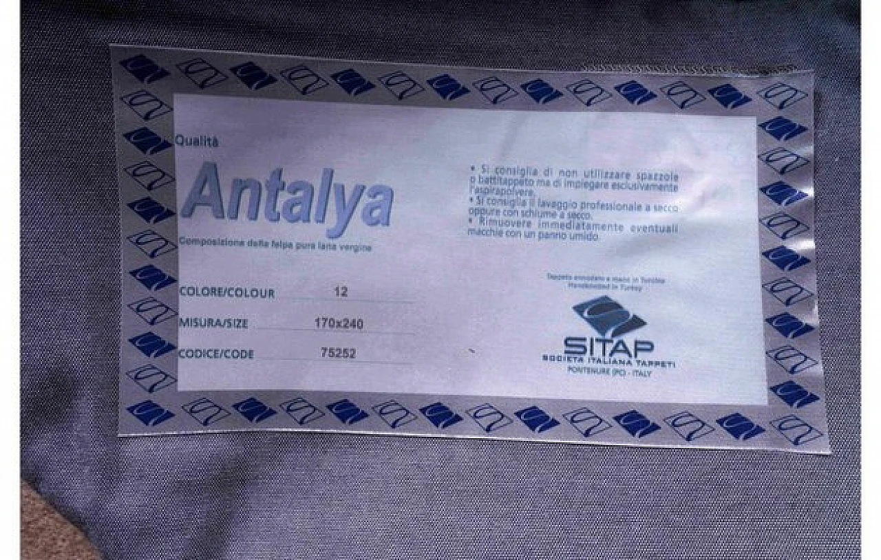 Tappeto rettangolare mediorientale, fine '900 3