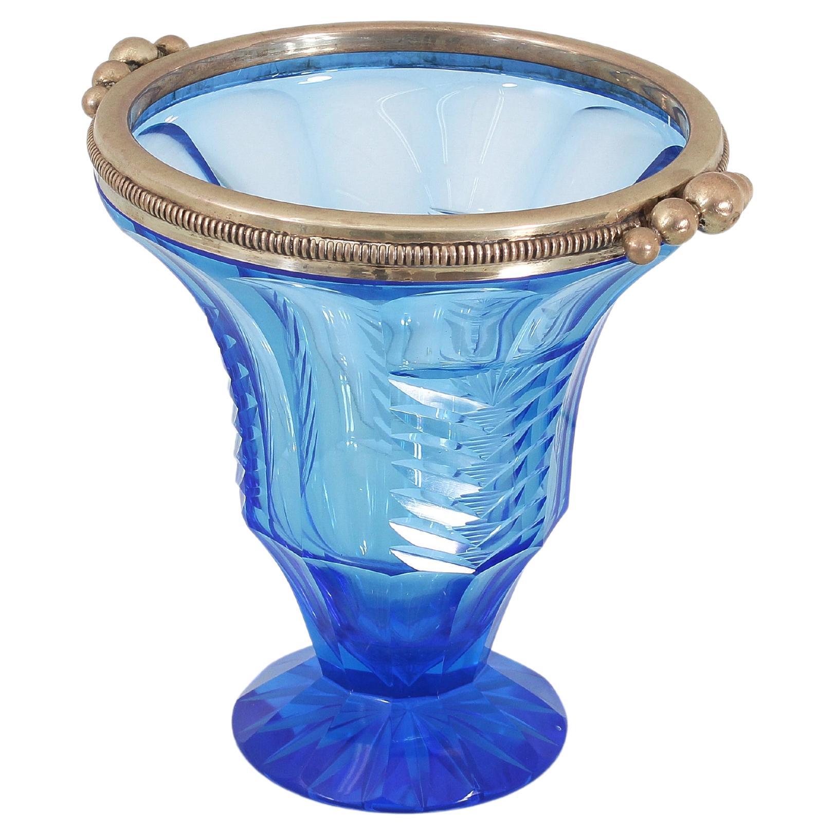 Vaso Con Riserva D'Acqua FURU 15L – Prosperplast, Colore Blu Scandinavo, 30x30x57,5 Cm, Design Polacco