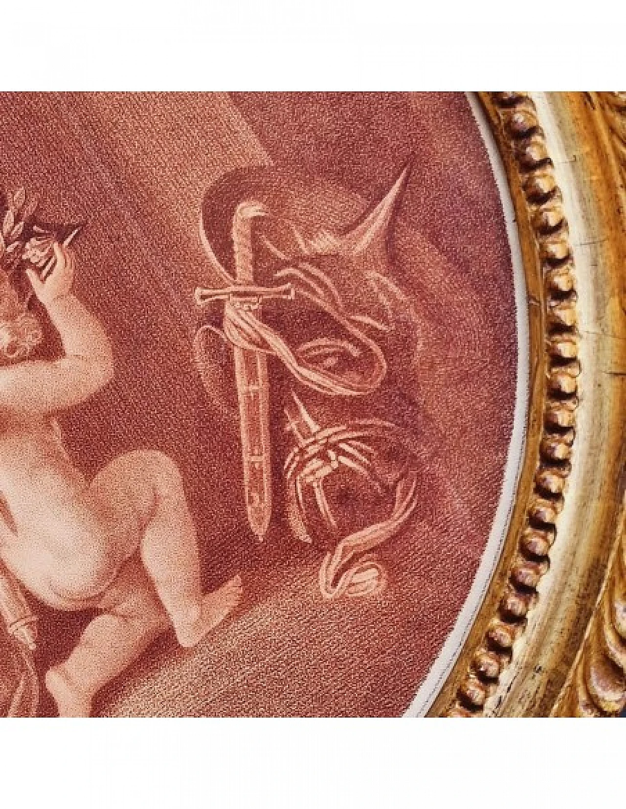 F. Bartolozzi, Camilla disarmed by Cupid, engraving, 1805 6