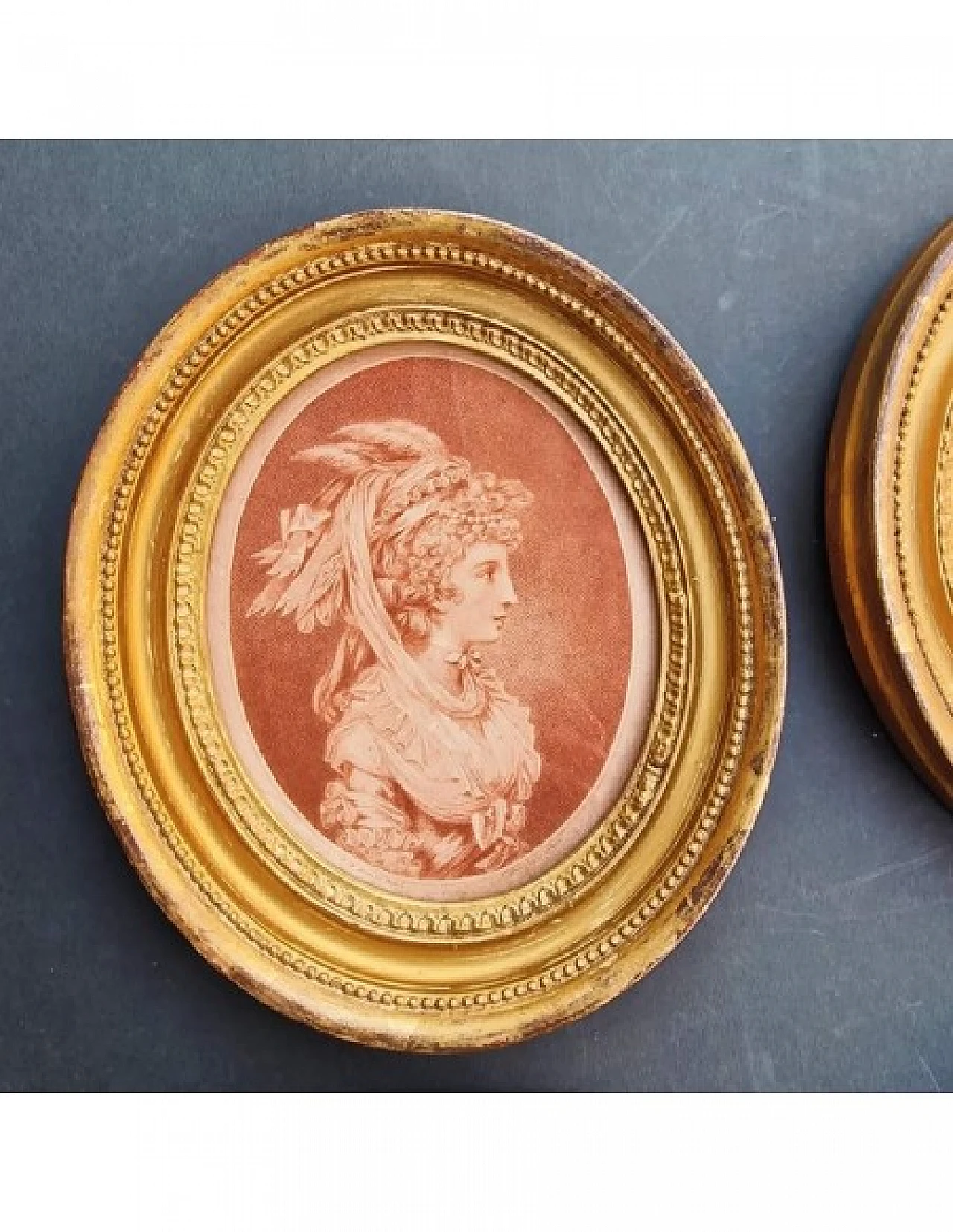 4 Sanguine etchings by Francesco Bartolozzi, late 18th century 3