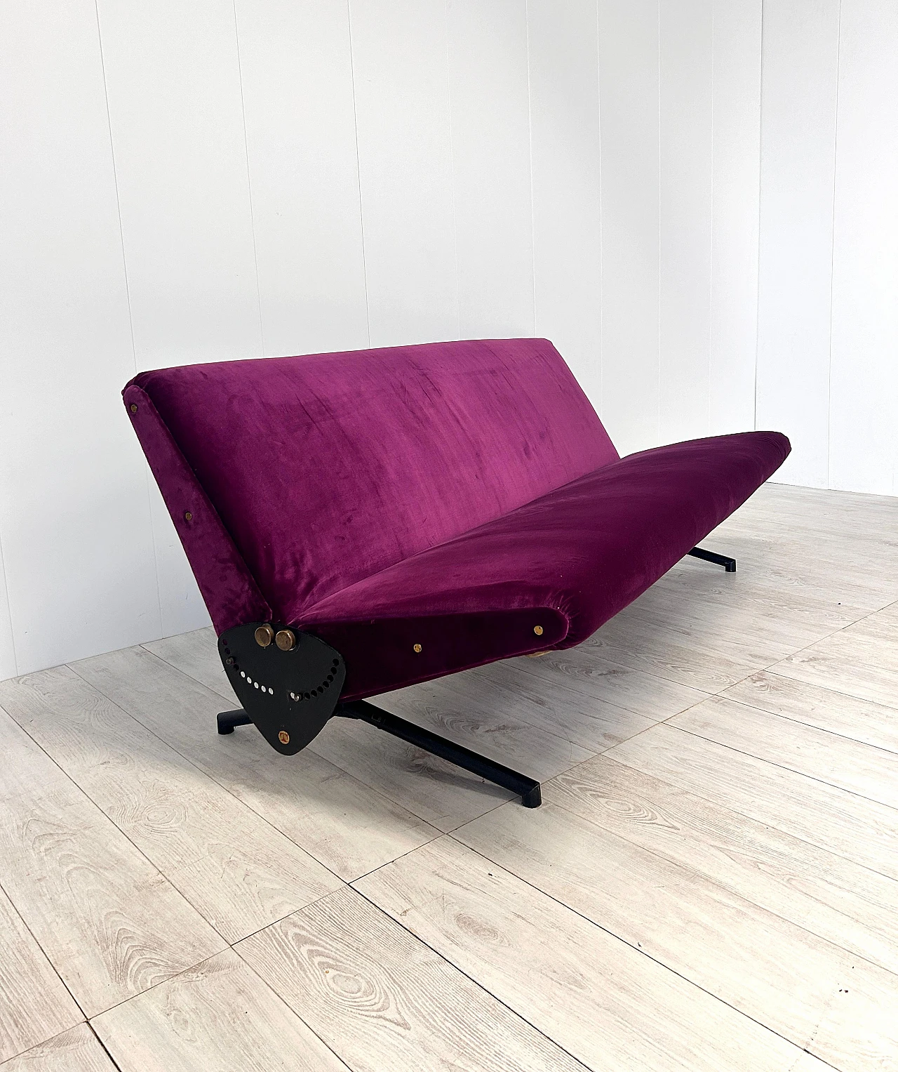 Divano letto D70 di Osvaldo Borsani per Tecno, 1955 5