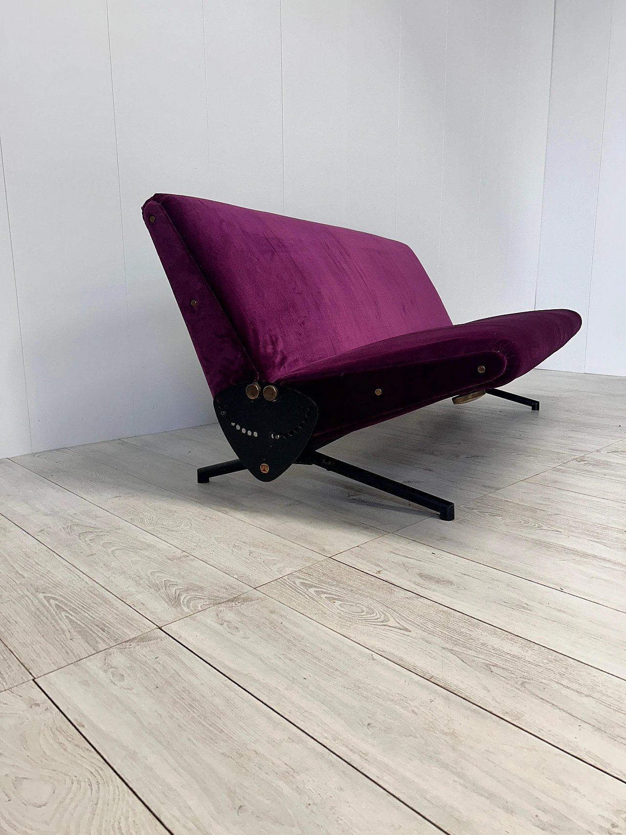 Divano letto D70 di Osvaldo Borsani per Tecno, 1955 7