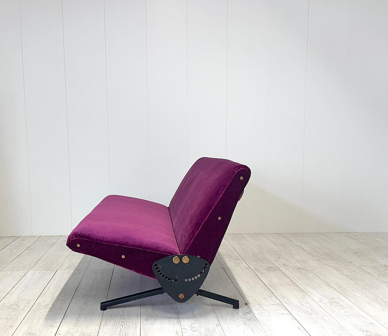 Divano letto D70 di Osvaldo Borsani per Tecno, 1955 15