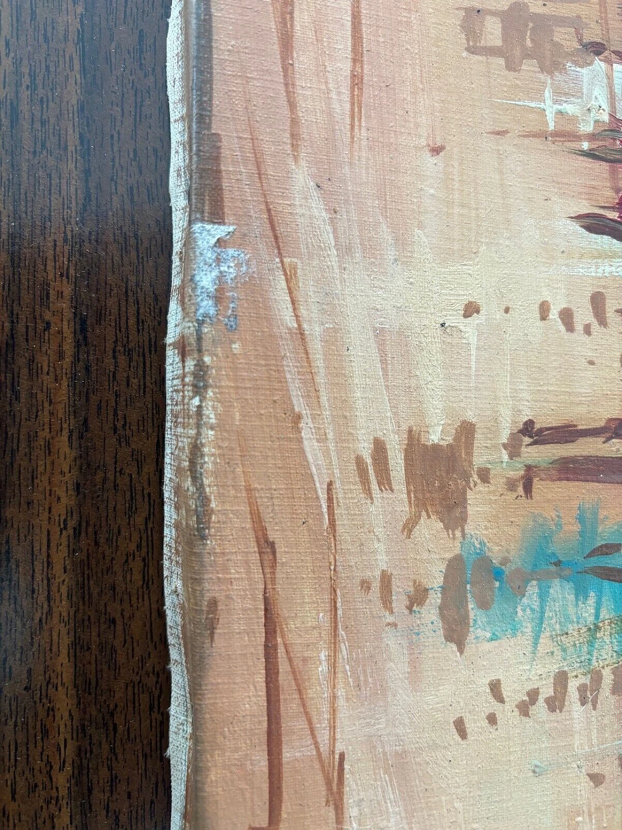 Antonio De Vity, Parisian view, painting on canvas 6