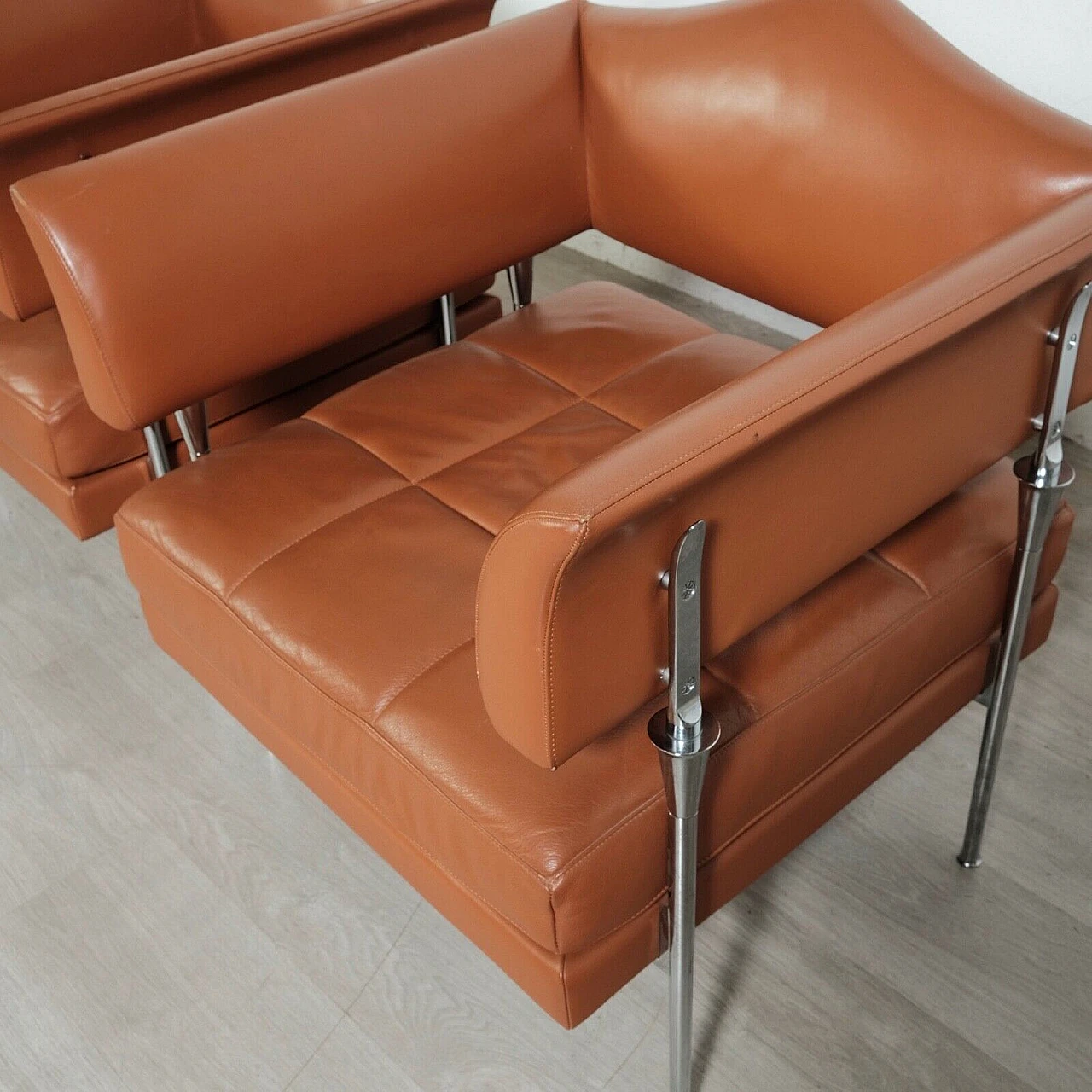 Coppia di poltrone Hydra Sirius di Poltrona Frau, anni '90 9