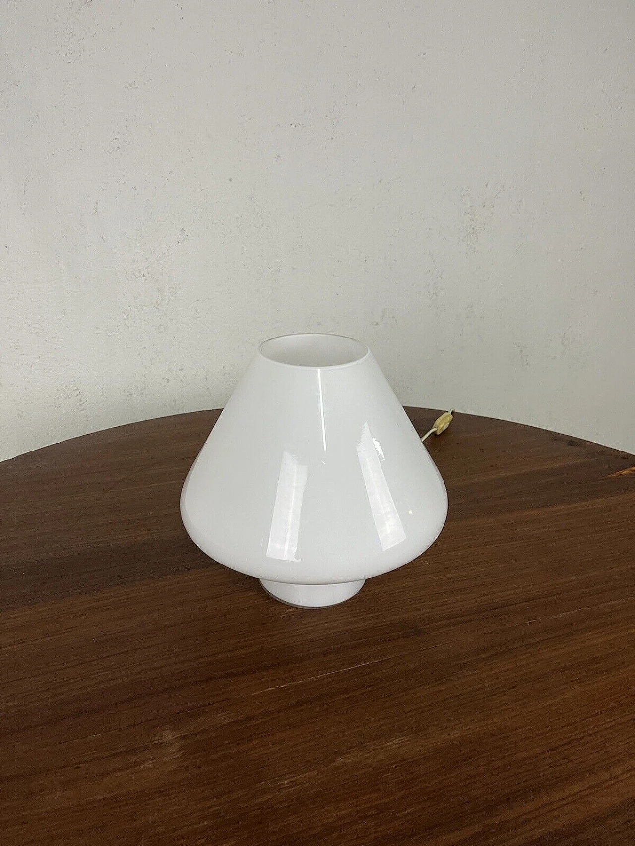 Lampada da tavolo Space Age a fungo in vetro di Murano, anni '60 8