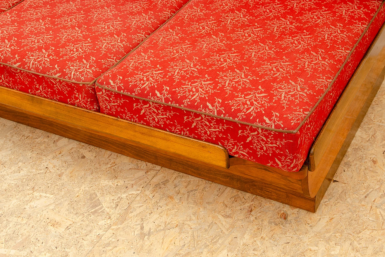 Sofa bed by Jindrich Halabala for UP Závody 1950s 10
