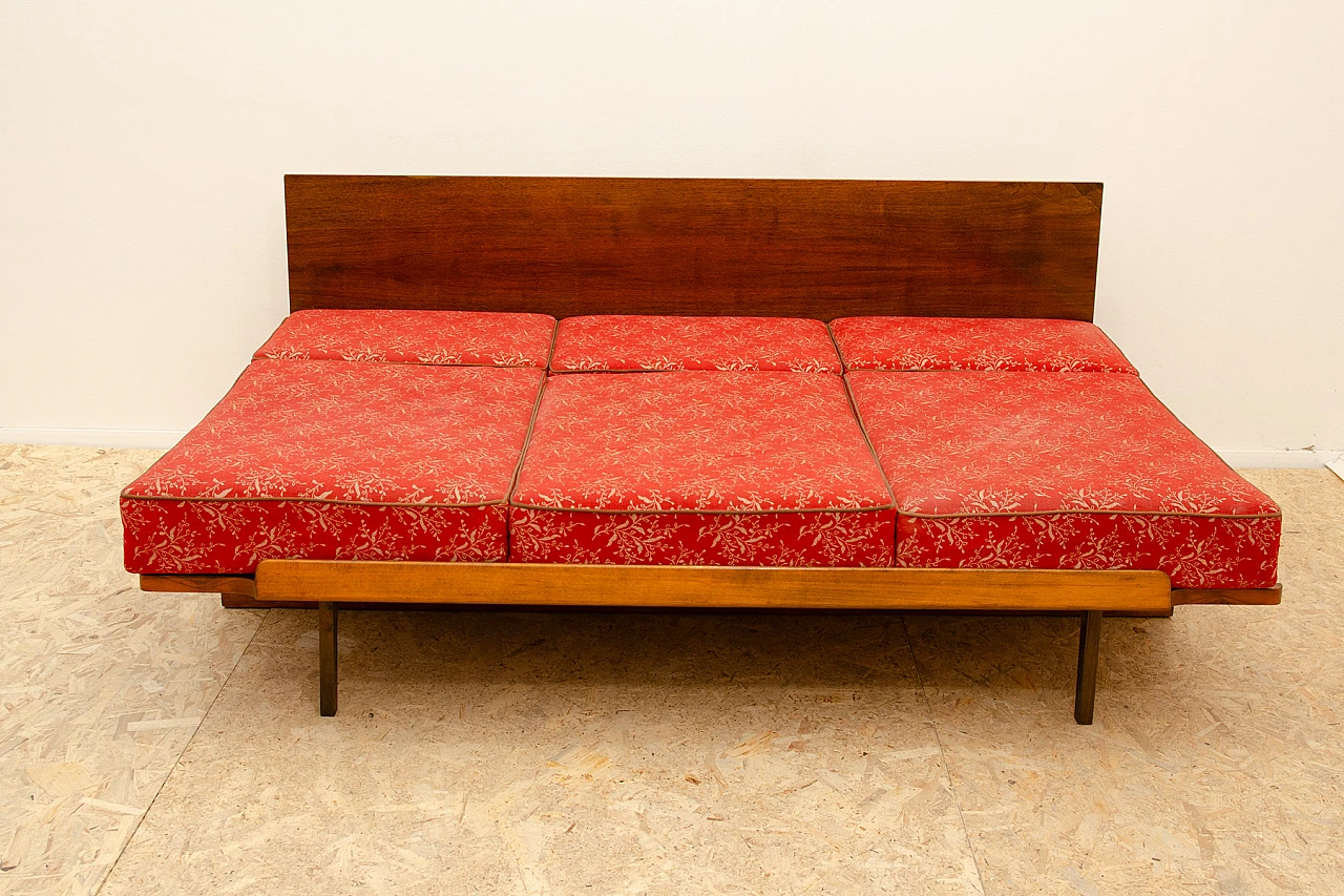 Sofa bed by Jindrich Halabala for UP Závody 1950s 11