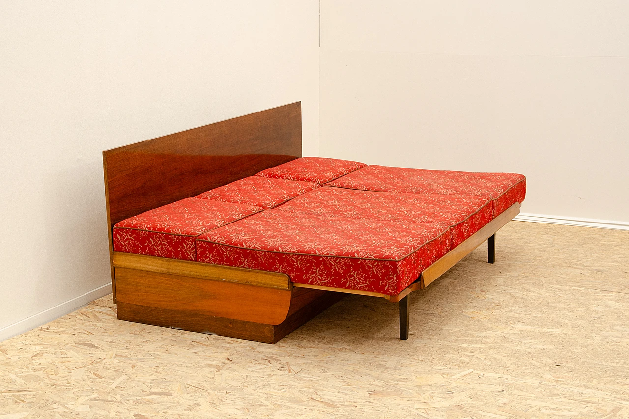 Sofa bed by Jindrich Halabala for UP Závody 1950s 12