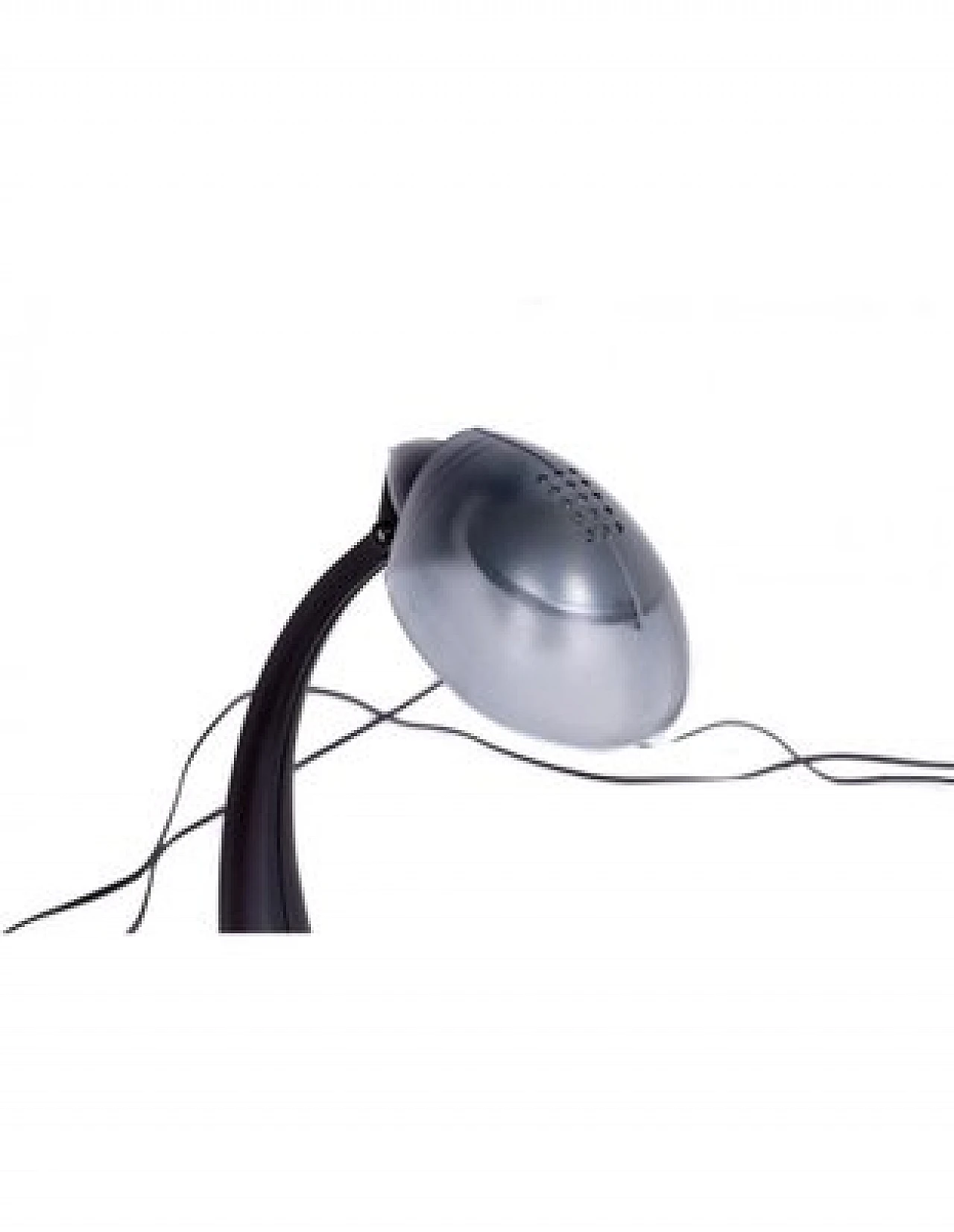 Coppia di lampade da tavolo Virgola di Veneta Lumi, anni '70 5