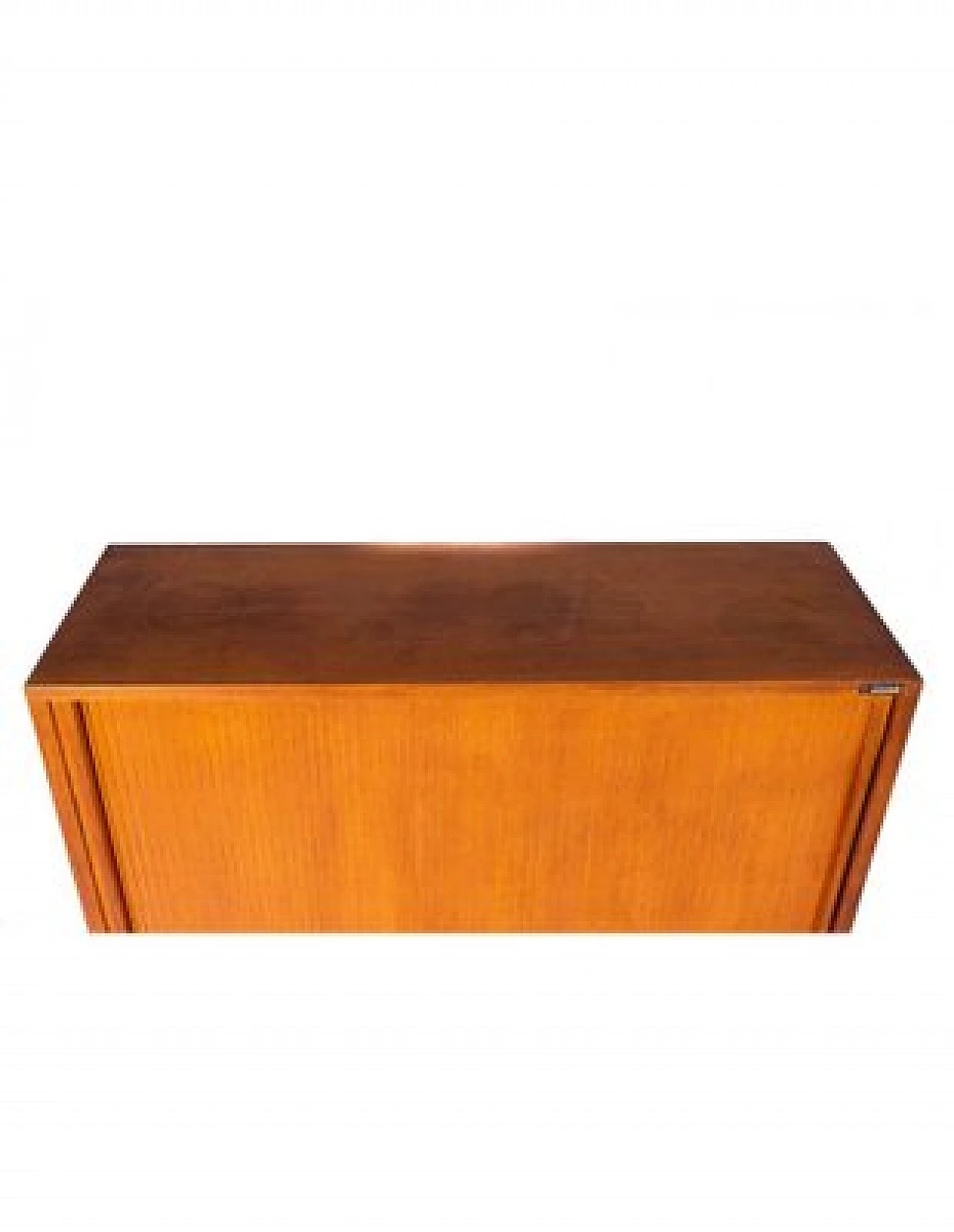 Mobiletto in legno chiaro, anni '70 7