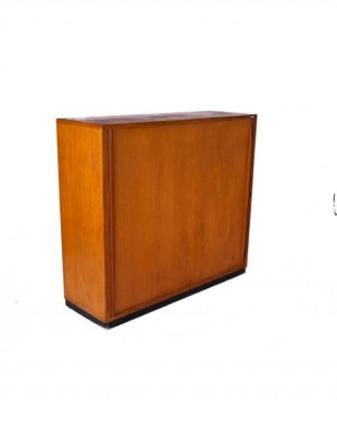 Mobiletto in legno chiaro, anni '70 11