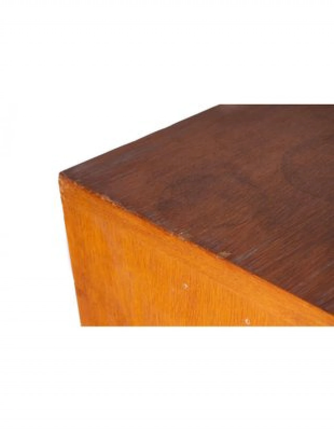 Mobiletto in legno chiaro, anni '70 13