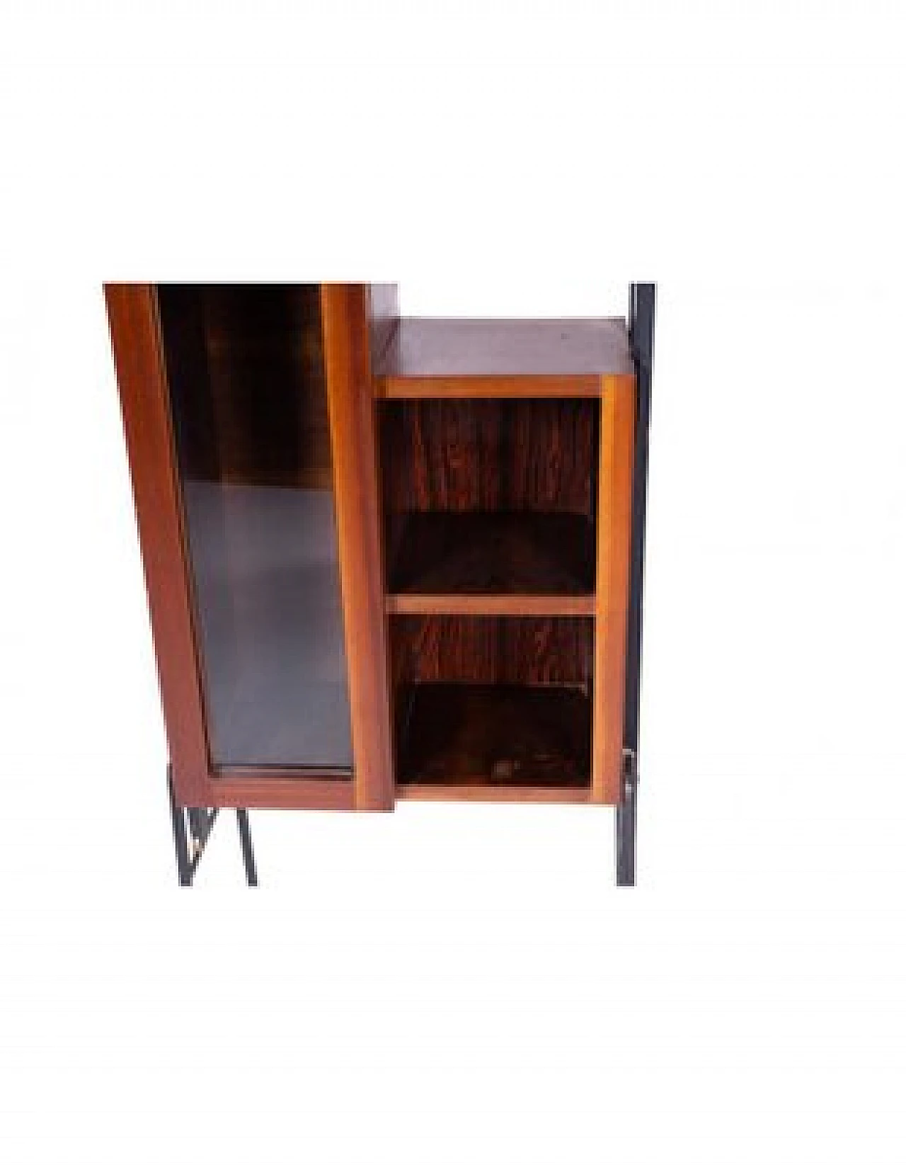 Mobiletto svedese con struttura in legno, fine '900 3