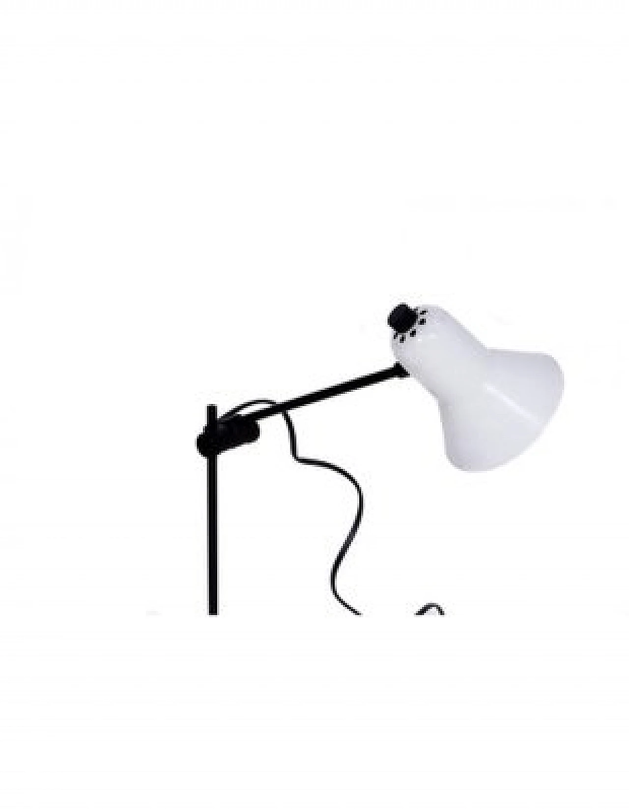 Lampada da tavolo in metallo laccato di Veneta Lumi, anni '70 2