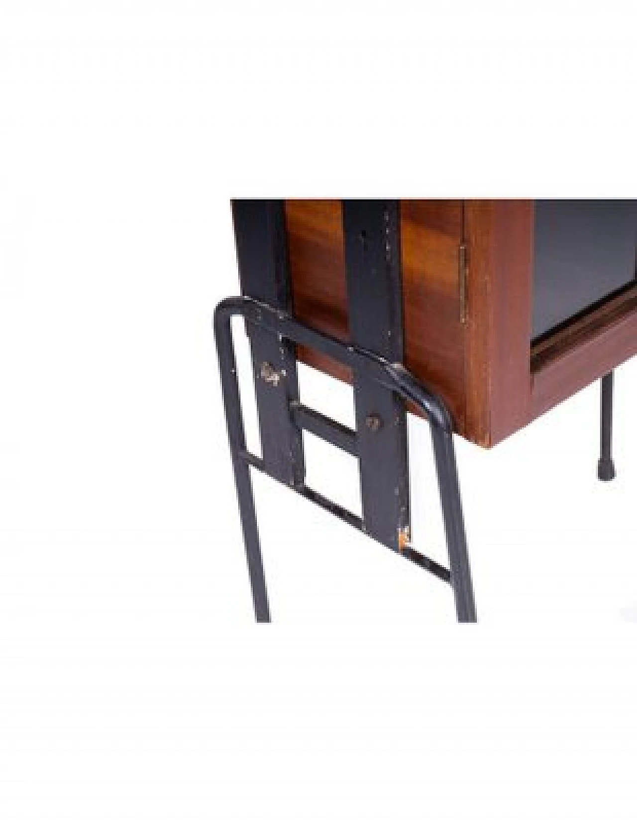 Mobiletto svedese con struttura in legno, fine '900 5