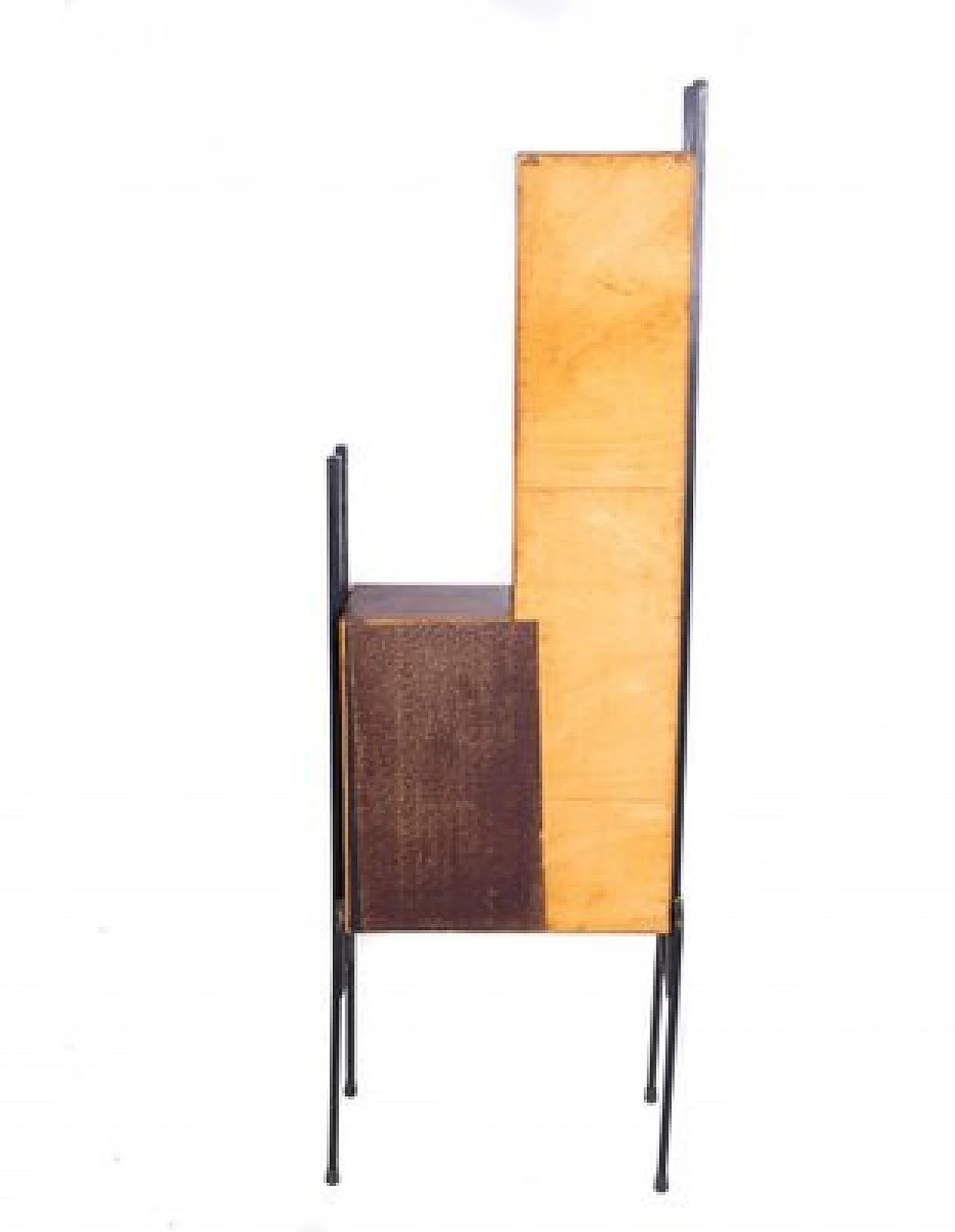 Mobiletto svedese con struttura in legno, fine '900 6