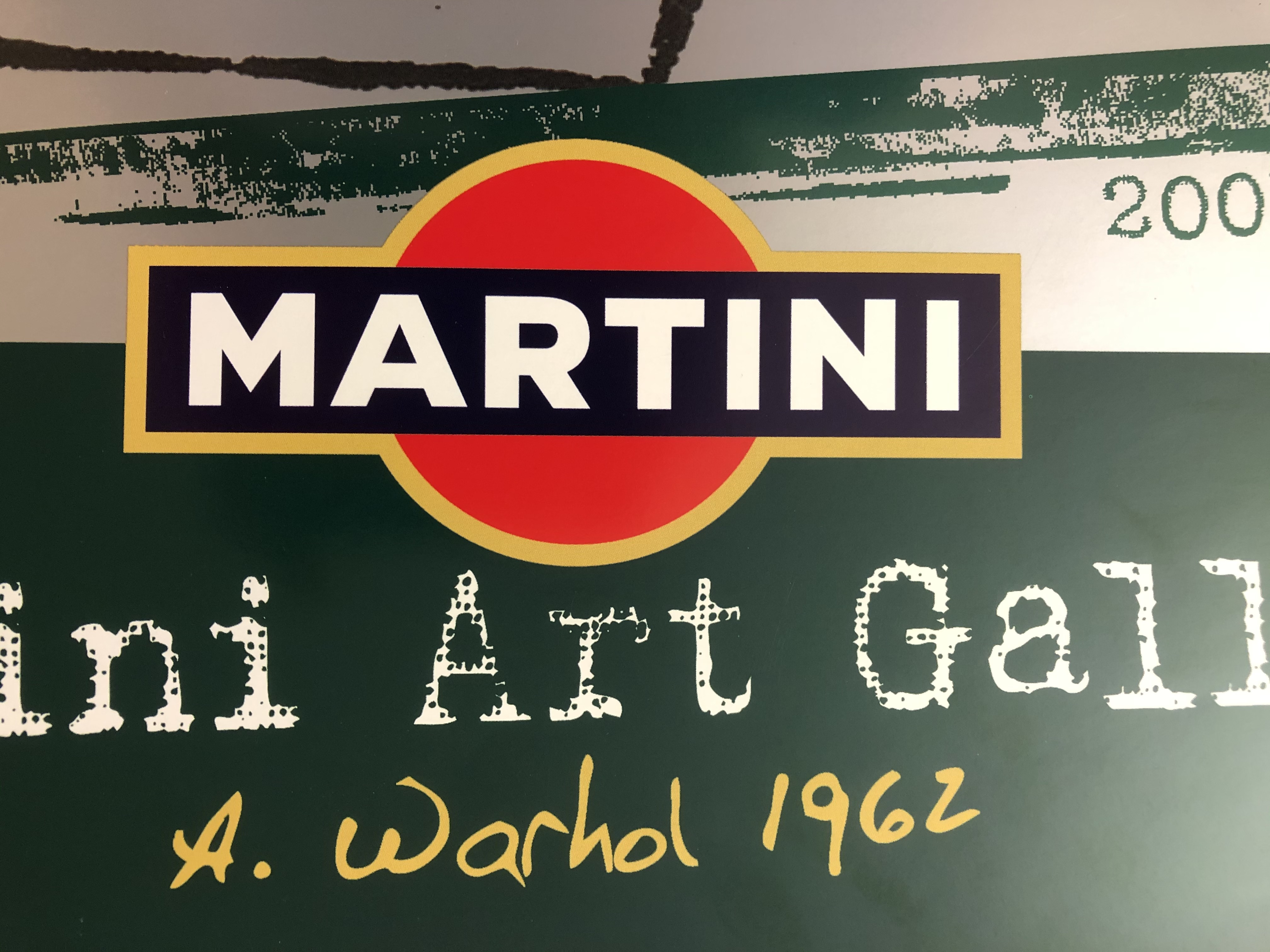 Andy Warhol, 2001 (62s)- MARTINI ART GALLERY - Original poster