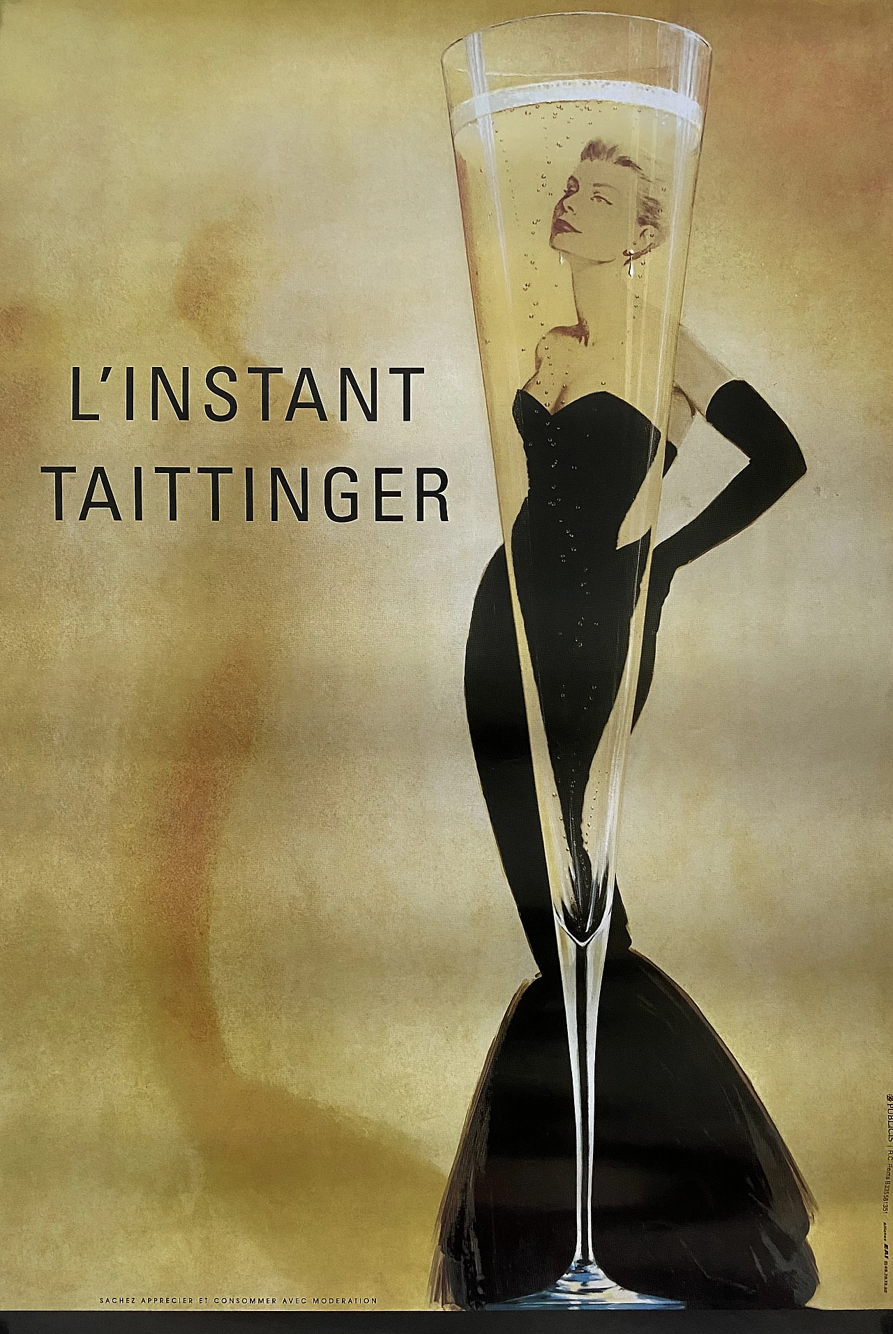 L'Instant Taittinger, advertising poster, 1987 1