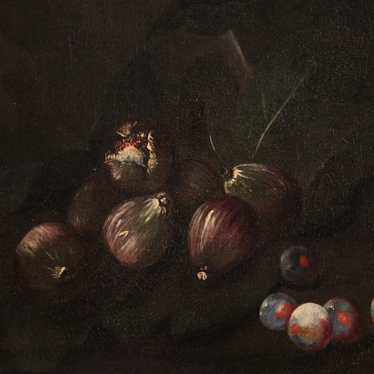 Nature morte con pappagalli, coppia di dipinti a olio su tela, '600 7
