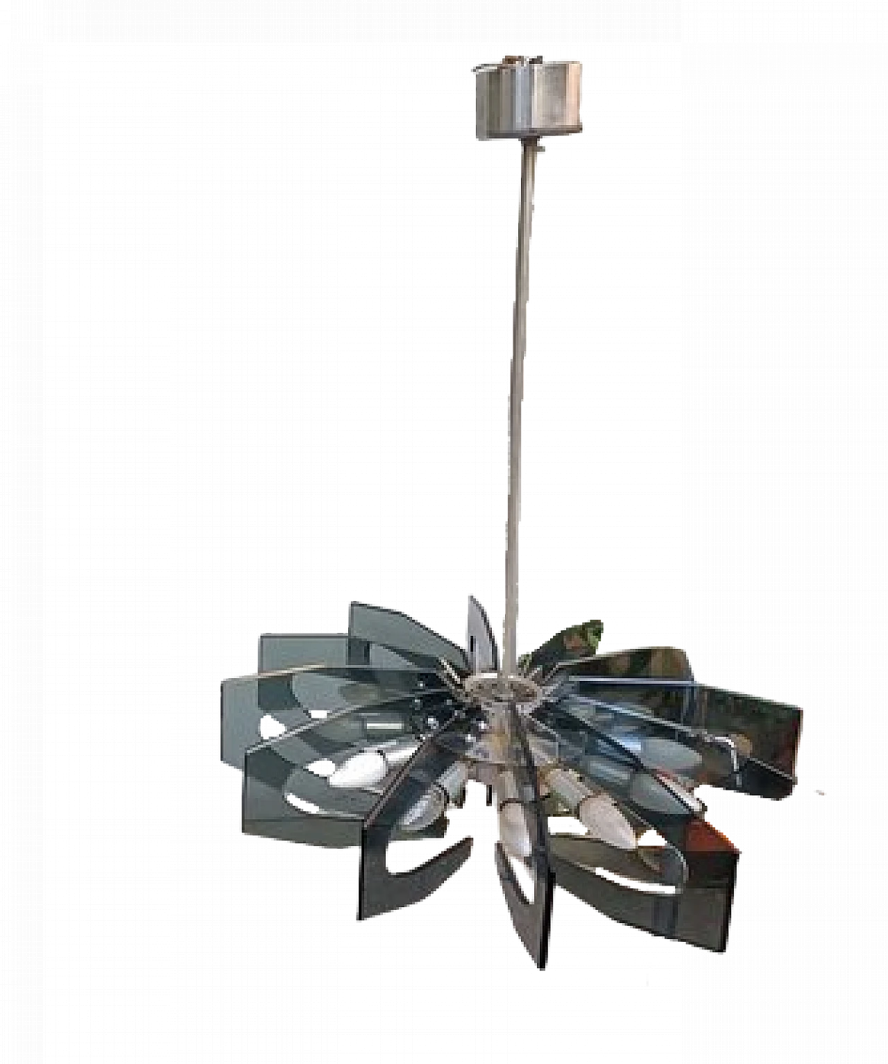 Chandelier by Gino Paroldo for Dinodei, 1960s 14