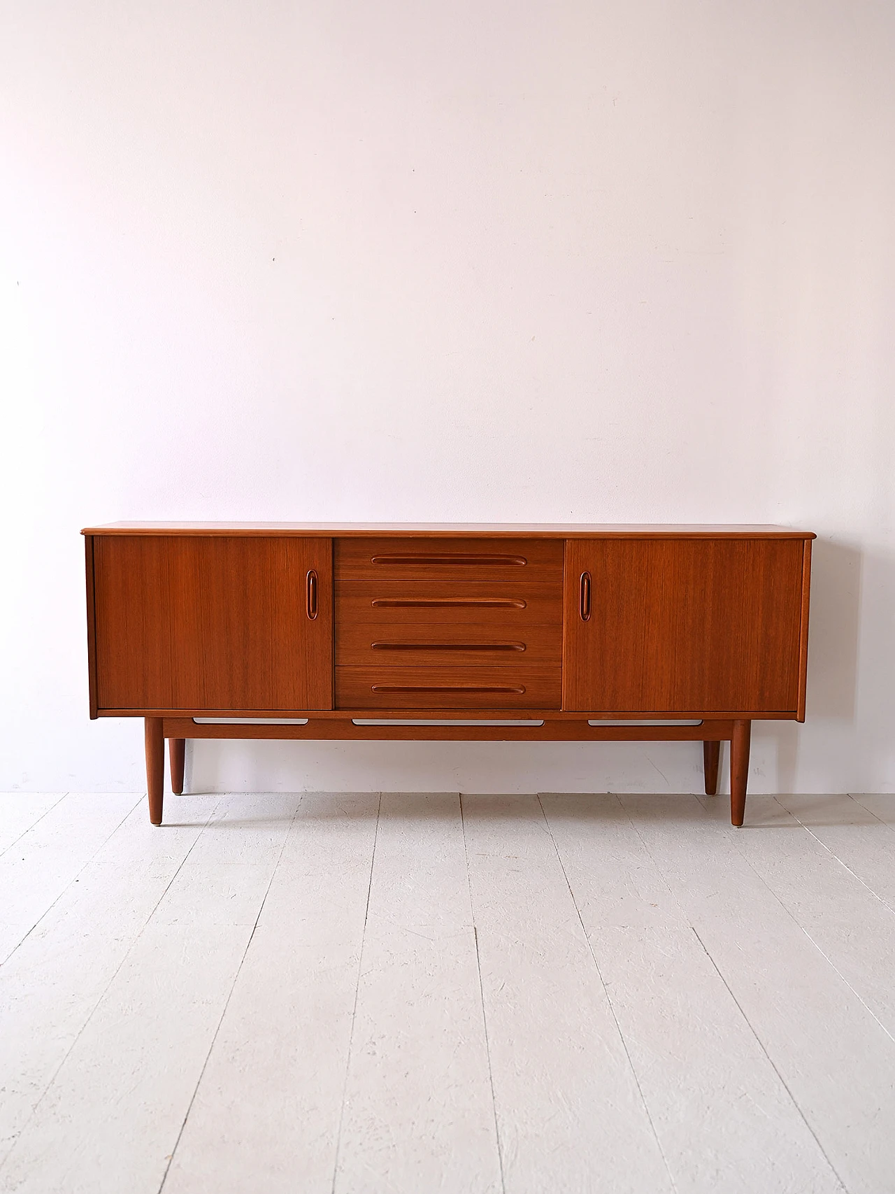 Cortina teak sideboard by Nils Jonsson, 1960s 2