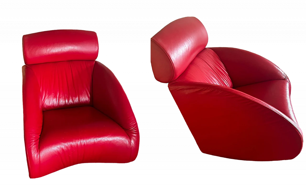 Pair of Mama rocking chairs by Cerruti Baleri, 1990s 4