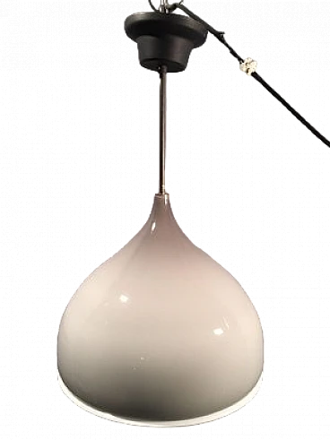 Lampadario in vetro di Alessandro Pianon per Vistosi, anni '70