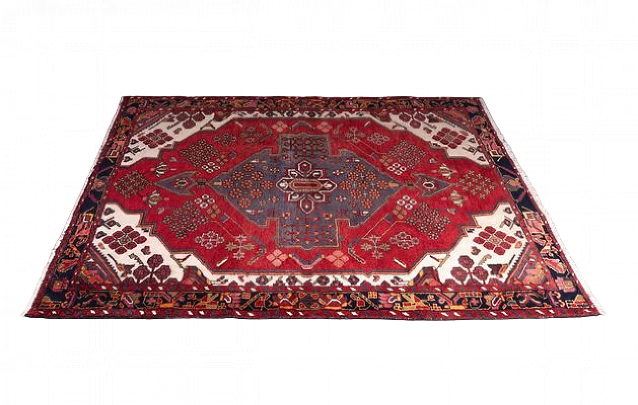 Tappeto rettangolare mediorientale, anni '60 5