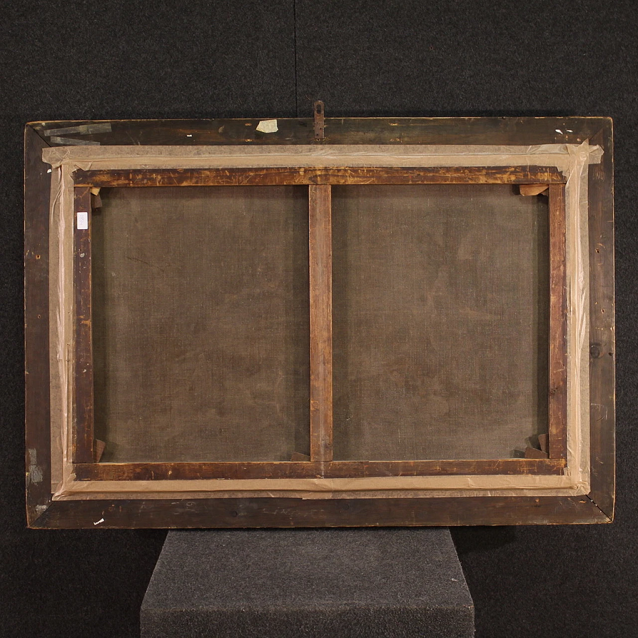 Veduta di Venezia, dipinto a olio su tela, metà '700 8