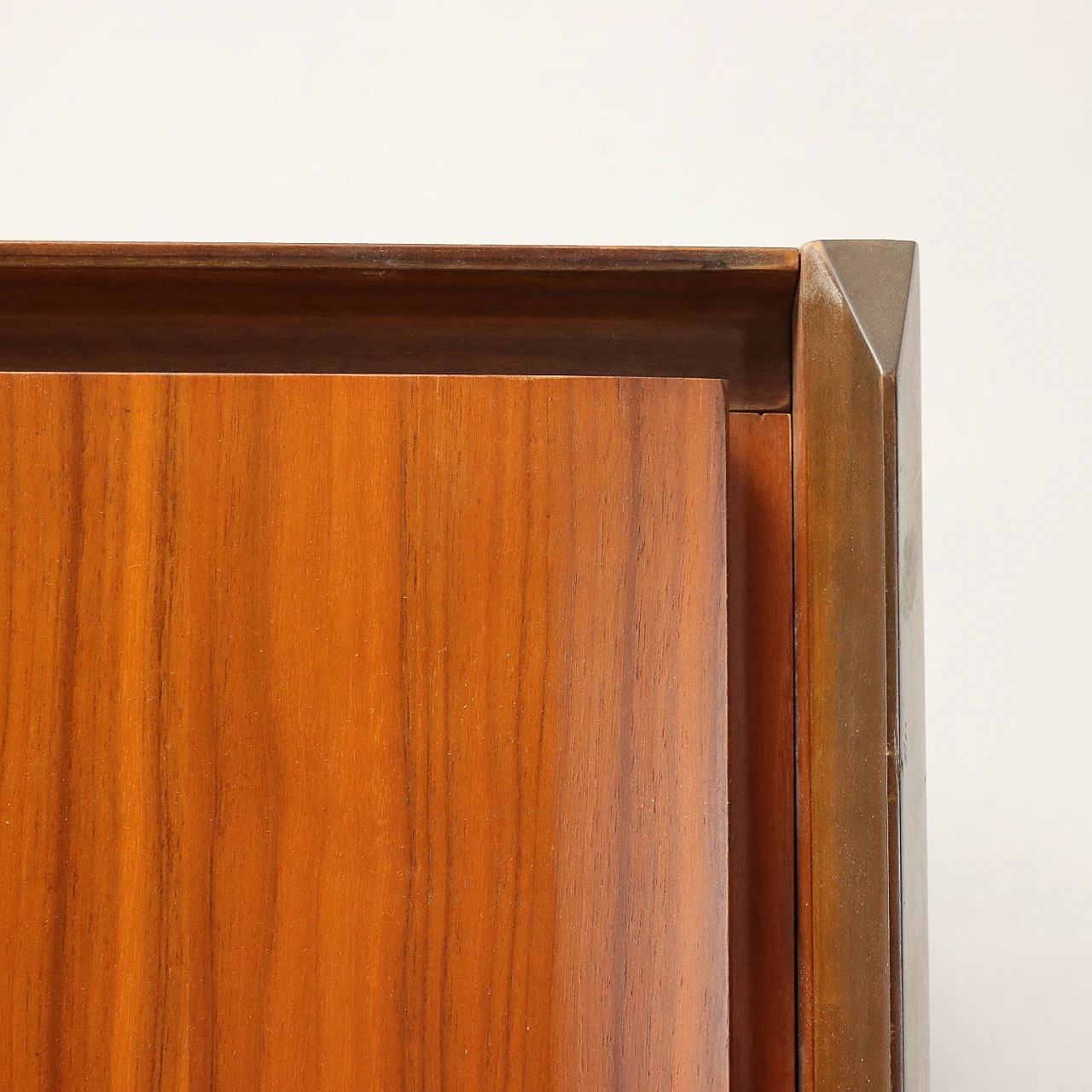 Armadio a sei ante in legno impiallacciato teak, anni '60 5